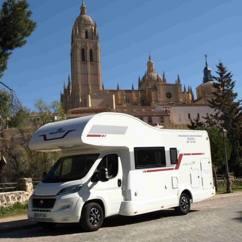 autocaravanas alquiler Segovia Madrid